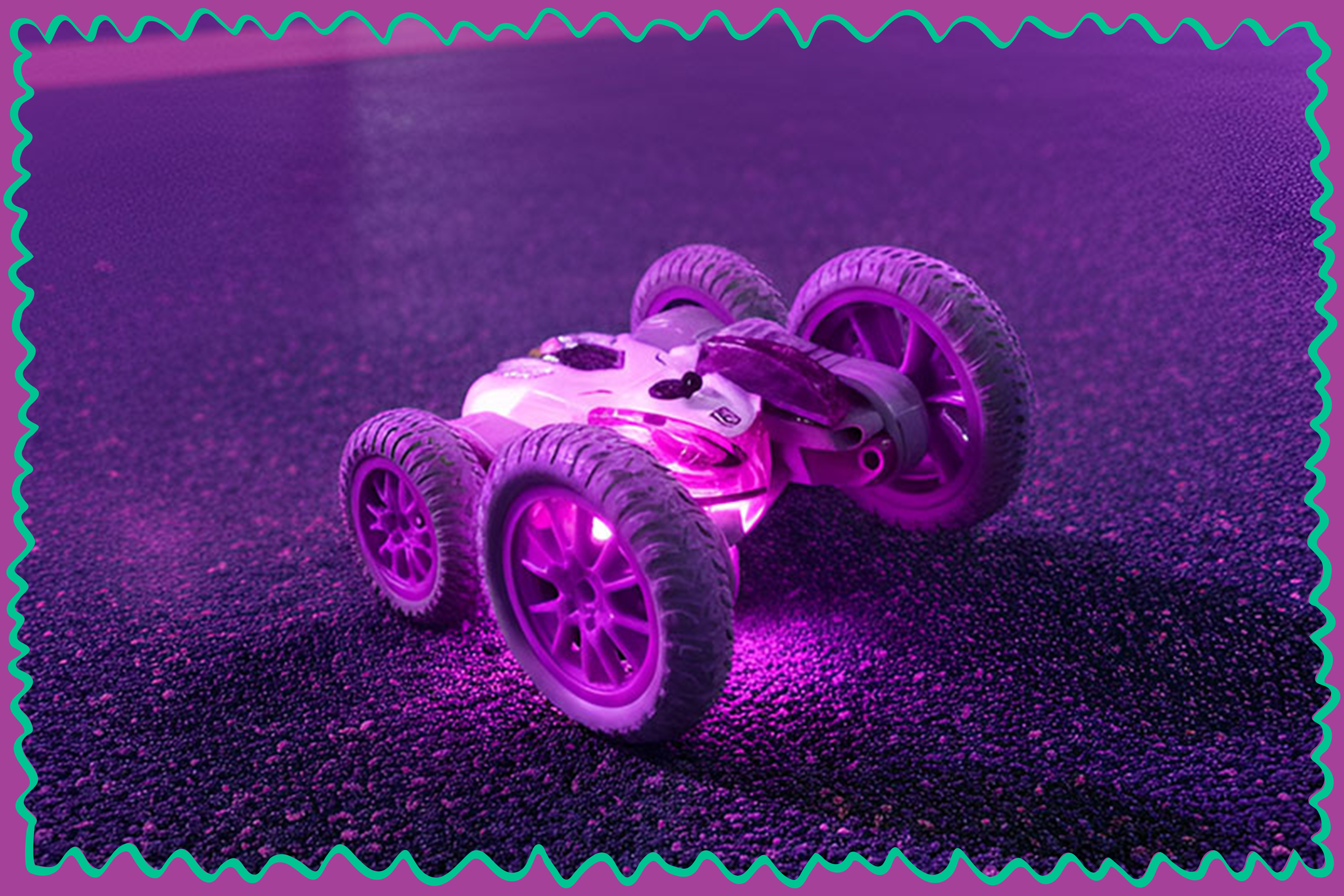 Flipper RC Smoke Stunt Car