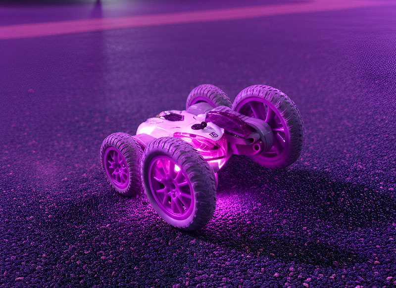 Flipper RC Smoke Stunt Car